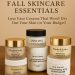 fall face creams